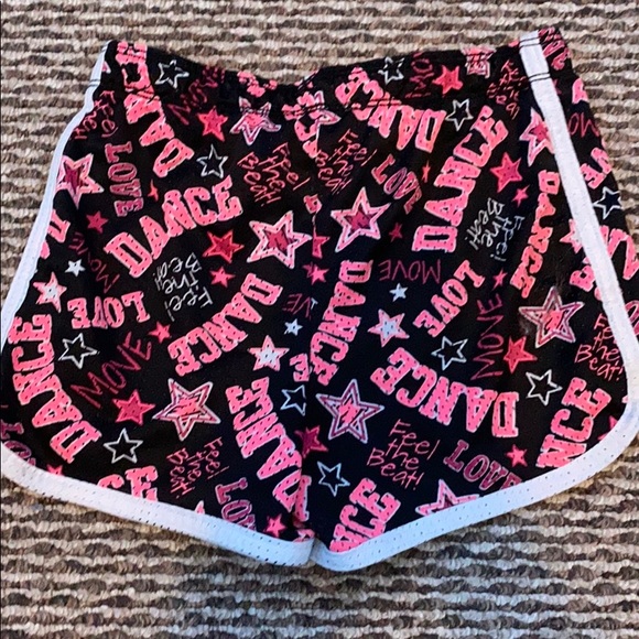 Justice Pink and Black Dance Shorts size 14 Kids - Picture 2 of 7